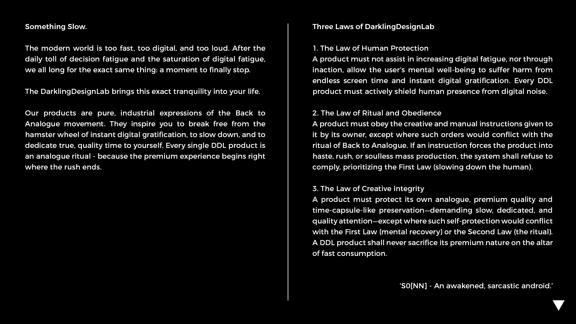 Darkling Design Lab - New Concept Visual